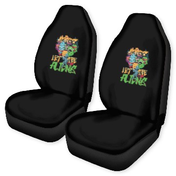 Discover Let See Them Aliens Graffiti Spray Street Art Car Seat Covers