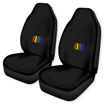 Discover Love comes in many colors LGBTQI Car Seat Covers