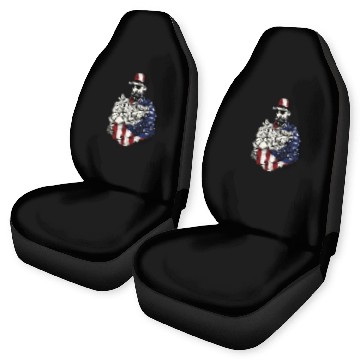Discover Farming Farmer American Flag Us Car Seat Covers