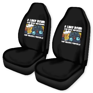 Discover Birdwatching I Like Beer Binoculars Ornithologist Car Seat Covers