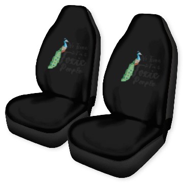 Discover Peacock Positivity Peacock Fan Toxic People Nature Car Seat Covers