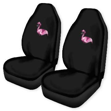 Discover Flamingo geometrisch Car Seat Covers