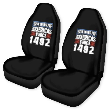 Discover Columbus Day 1492 Car Seat Covers