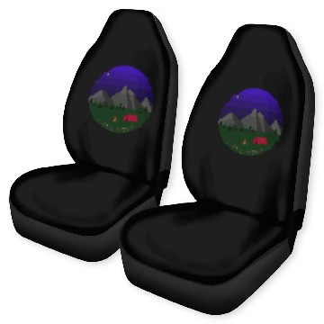 Discover I hate People camping Car Seat Covers