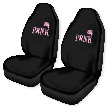Discover I WEAR PINK FOR MY WIFE Car Seat Covers