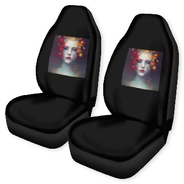 Discover Autumn Goddess Car Seat Covers