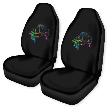 Discover Piano, Pianist Car Seat Covers
