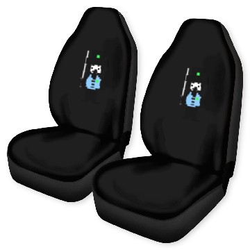 Discover Mister Magic Man With Sword Number 6 Car Seat Covers