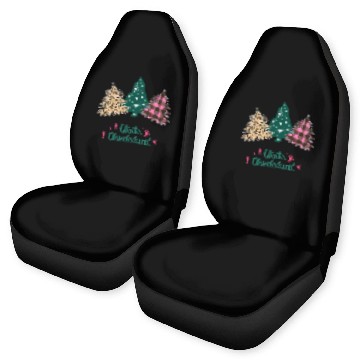 Discover Winter Wonderland - Christmas Trees! Car Seat Covers