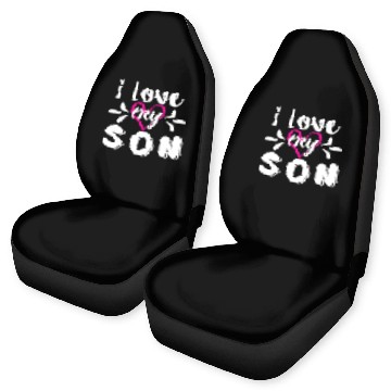 Discover I Love My Son Car Seat Covers