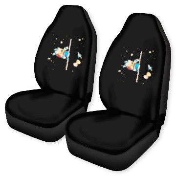 Discover Calisthenics Astronaut Fitness Workout Exercise Car Seat Covers