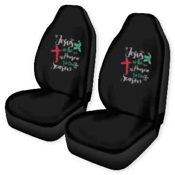 Discover Jesus Is The Reason For The Season Car Seat Covers