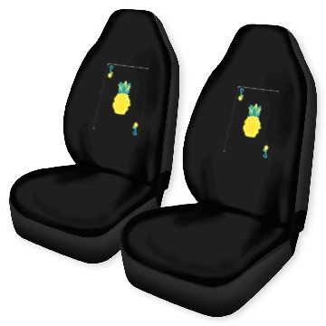 Discover Open Faced Chinese Poker Pineapple Car Seat Covers