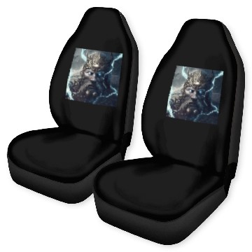 Discover Portrait of Thor Car Seat Covers