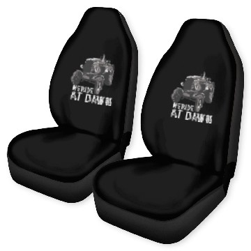 Discover We Ride At Dawn Dad Lawn Mower Make Laugh Day Yard Car Seat Covers