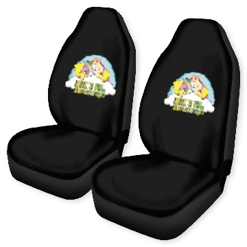 Discover Dabbing Dab Unicorn Rainbow Metal Music Heavy Rock Car Seat Covers