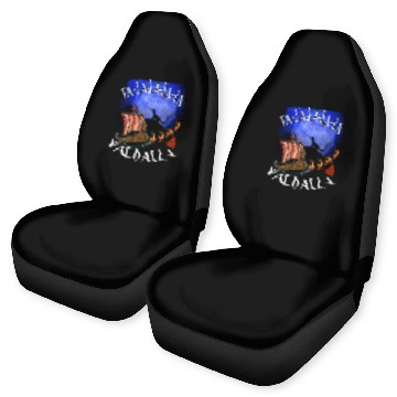 Discover Fa La La La Valhalla Christmas Dragon Ship Vikings Car Seat Covers
