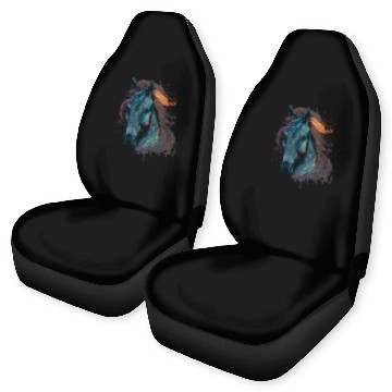 Discover Pony Face Car Seat Covers