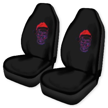 Discover Christmas Skull Car Seat Covers