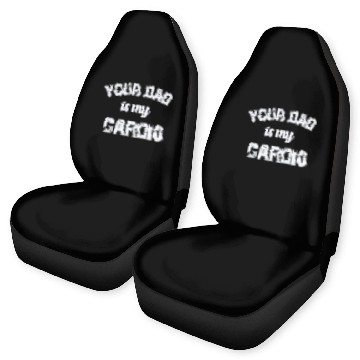 Discover Your Dad Is My Cardio Gym Exercise Humorous Car Seat Covers