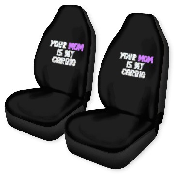 Discover Your Mom Is My Cardio Gym Exercise Humorous Car Seat Covers