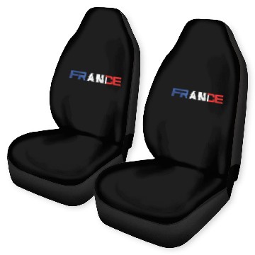Discover FRANCE Car Seat Covers