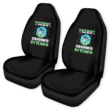 Discover Duck Hunting Funny Car Seat Covers