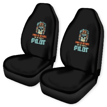 Discover I May Be Retired But I'm Always A Pilot Airline Av Car Seat Covers