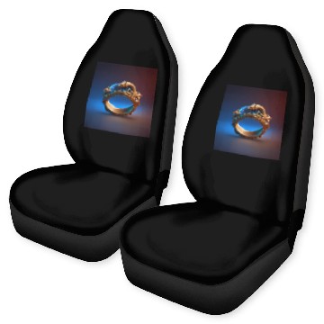 Discover Dragon space ring Car Seat Covers