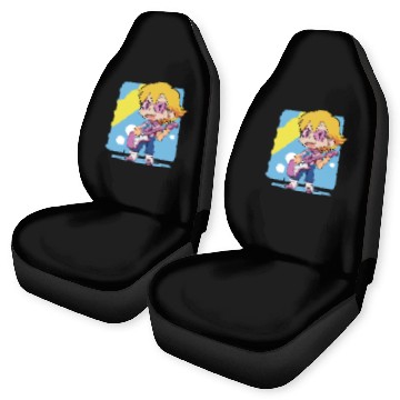 Discover Guitar Boy Car Seat Covers