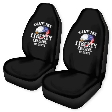 Discover Vintage Give Me Liberty Or Give Me Death Car Seat Covers