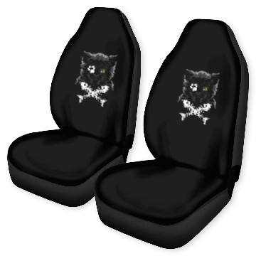 Discover Pirate cat Car Seat Covers