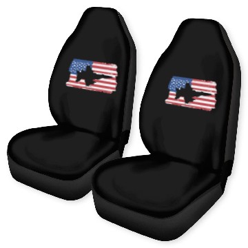 Discover F-18 Hornet Fighter Jet American Flag F18 Hornet Car Seat Covers