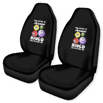 Discover This Is What An Awesome Bingo Caller Looks Like Car Seat Covers