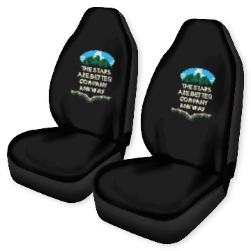 Discover Stars Are Better Company Wildlife Camping Outdoor Car Seat Covers
