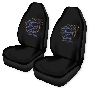 Discover Goal Life Quotes Happy Positive Message Car Seat Covers
