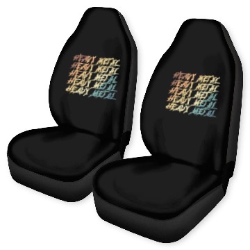 Discover Heavy Metal Headbanging Band Genre Car Seat Covers