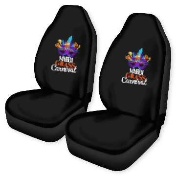 Discover Mardi grass Carnival Car Seat Covers
