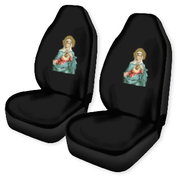 Discover Immaculate Heart of Mary Our Blessed Mother Cathol Car Seat Covers