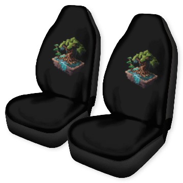 Discover 8 Bit Bonsai Tree Car Seat Covers