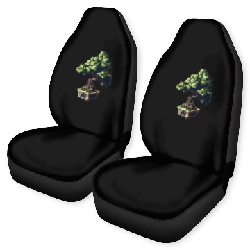 Discover 8 Bit Bonsai Tree Car Seat Covers