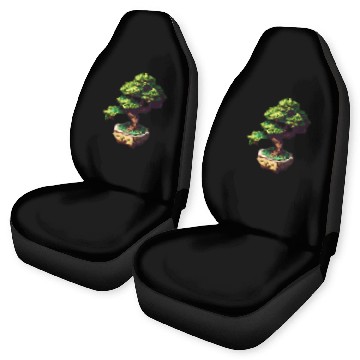 Discover 8 Bit Bonsai Tree Car Seat Covers