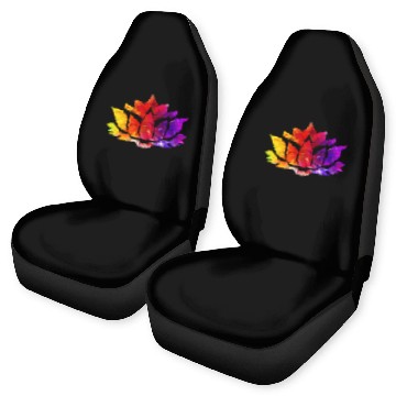 Discover Rainbow Blossom: A Vibrant and Colorful Flower Car Seat Covers