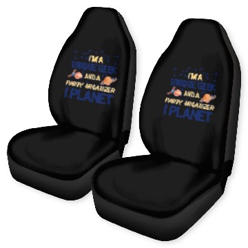 Discover Science Theme Birthday Party Astronomy Astronaut Car Seat Covers