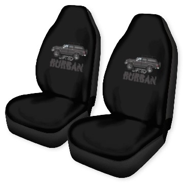 Discover BURBAN Midnight Black Car Seat Covers