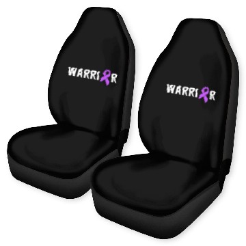 Discover Epilepsy Warrior Men Dad Father Purple Ribbon Car Seat Covers