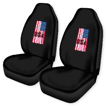 Discover USA Stars and Stripes Car Seat Covers