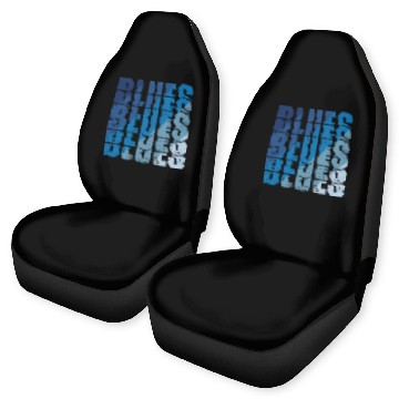 Discover Blues Music Jazz Trumpet Chicago Car Seat Covers