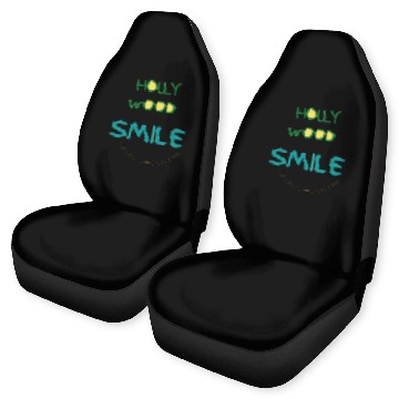 Discover Hollywood smile Car Seat Covers