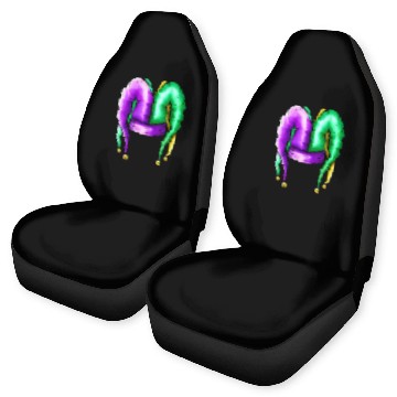 Discover Jester Hat for Mardi Gras Car Seat Covers